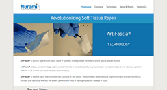 Desktop Screenshot of nurami-medical.com
